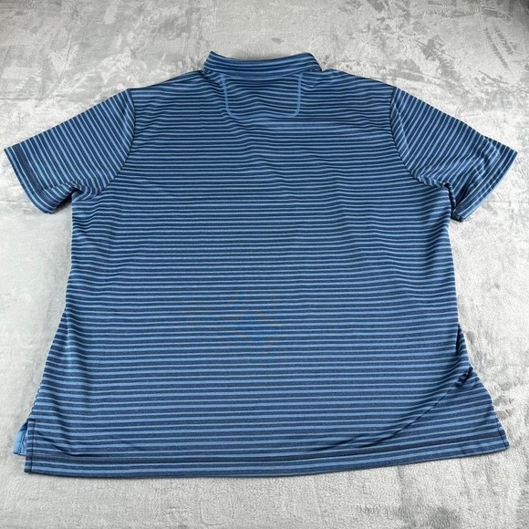 Tommy Bahama Striped Polo Shirts Mens XXXL TTTG Blue Preppy Resortwear Old Money - Picture 2 of 6